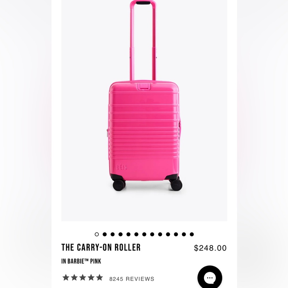 BEIS Barbie Carry-On Roller